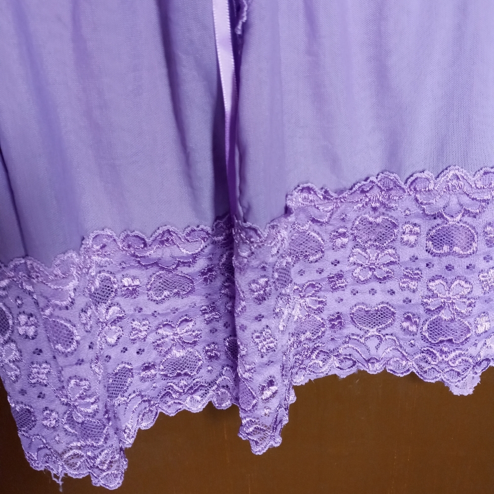 NWT Sexy XXL Lover's Lane Lilac Lace Gorgeous Lingerie - Picture 2 of 14